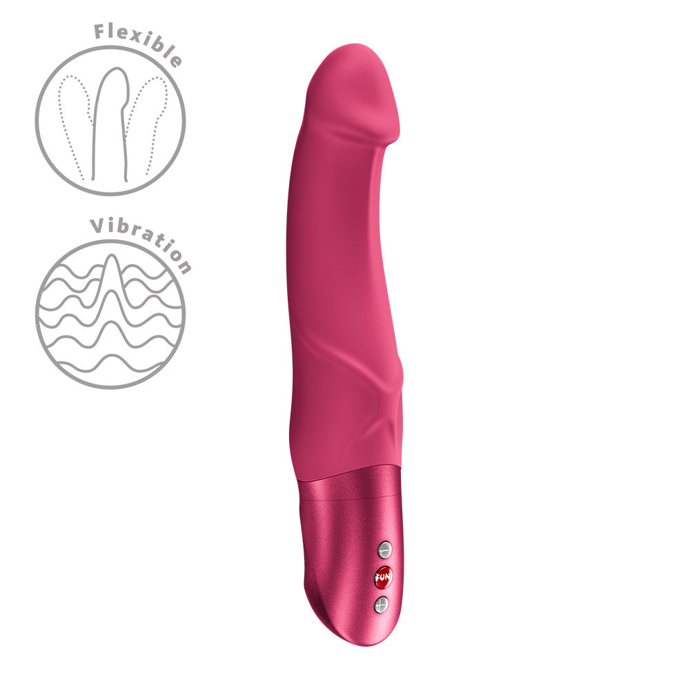 Fun Factory Mr. Boss – 21 cm Curved Silicone G-Spot Vibrator > Vibrators > Standard Vibrators