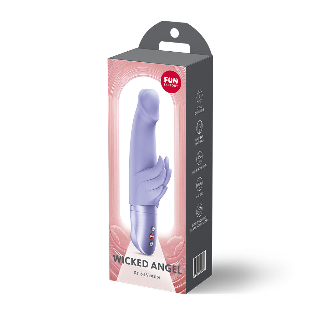 Fun Factory Wicked Angel Rabbit Vibrator Purple