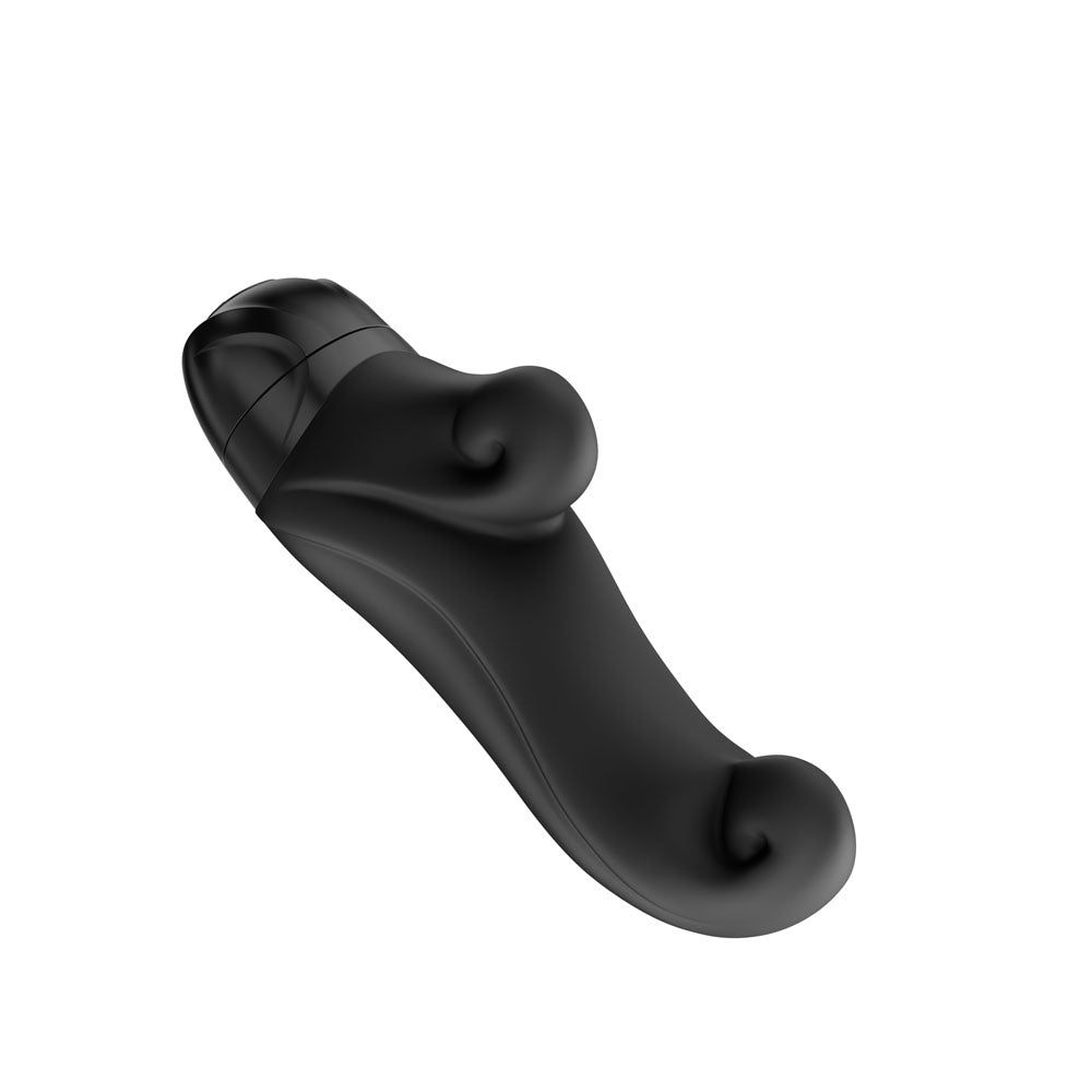 Fun Factory Ocean 14.5 cm Compact Ergonomic Vibrator with Clitoral Stimulator > Vibrators > Standard Vibrators