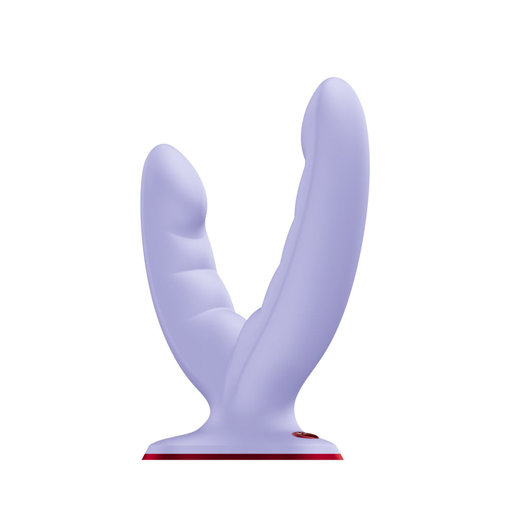Fun Factory Ryde Silicone Grinding Dildo with Softly Ridged Shaft > Dildos > Double Dildos