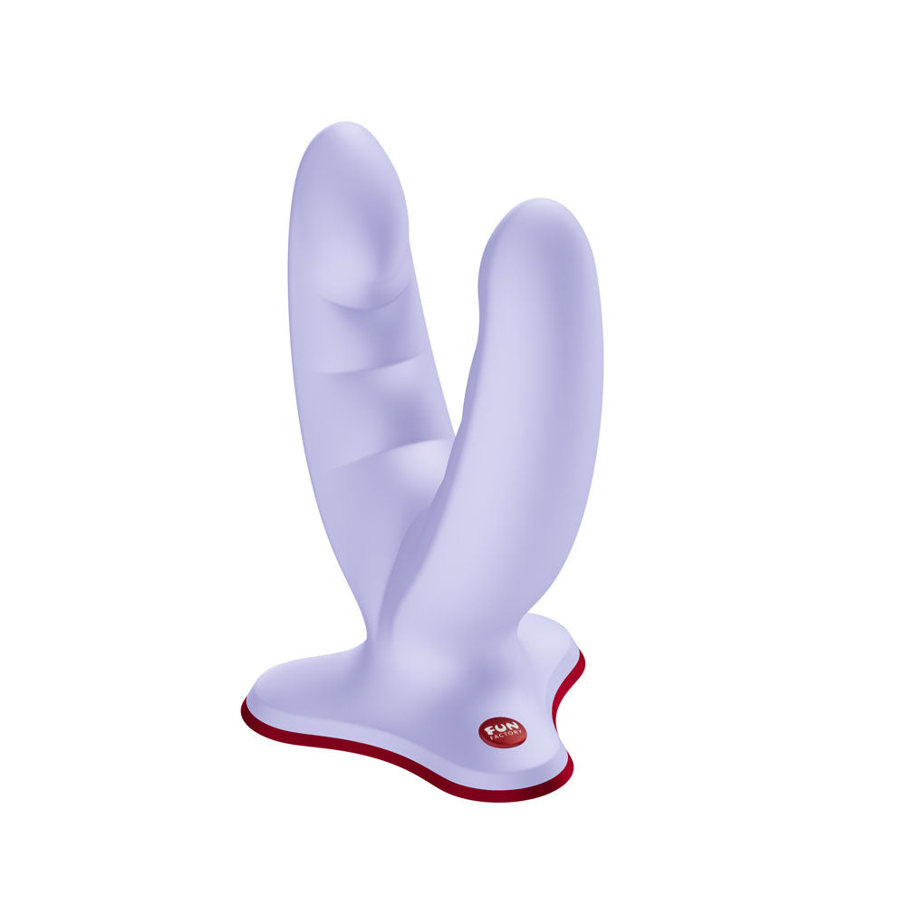 Fun Factory Ryde Silicone Grinding Dildo with Softly Ridged Shaft > Dildos > Double Dildos