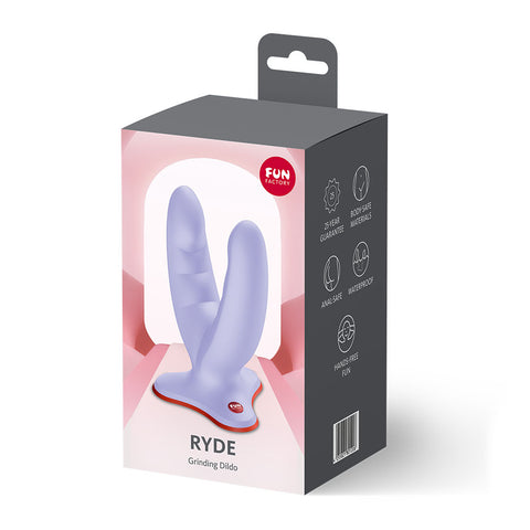 Fun Factory Ryde – Silicone Versatile Grinding Dildo with Ridged Shaft > Dildos > Double Dildos