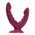 Fun Factory Ryde Silicone Grinding Dildo with Softly Ridged Shaft > Dildos > Double Dildos