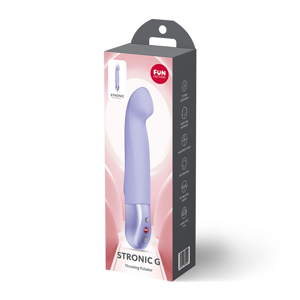 Fun Factory Stronic G – USB-C Rechargeable 20.8 cm Thrusting Vibrator > Vibrators > Standard Vibrators