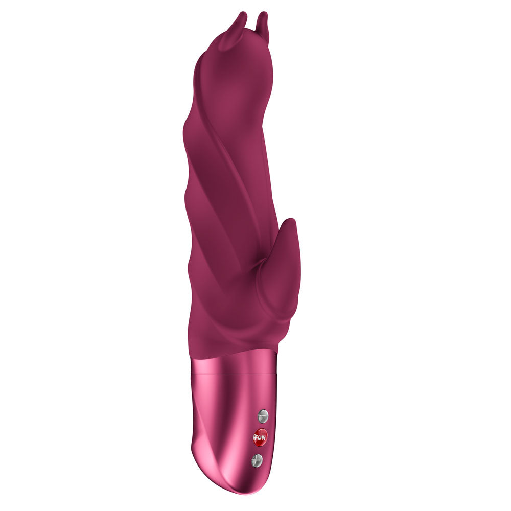 Fun Factory Darling Devil 20 cm Silicone Rabbit Vibrator with Dual Stimulation > Vibrators > Ladies > Rabbit