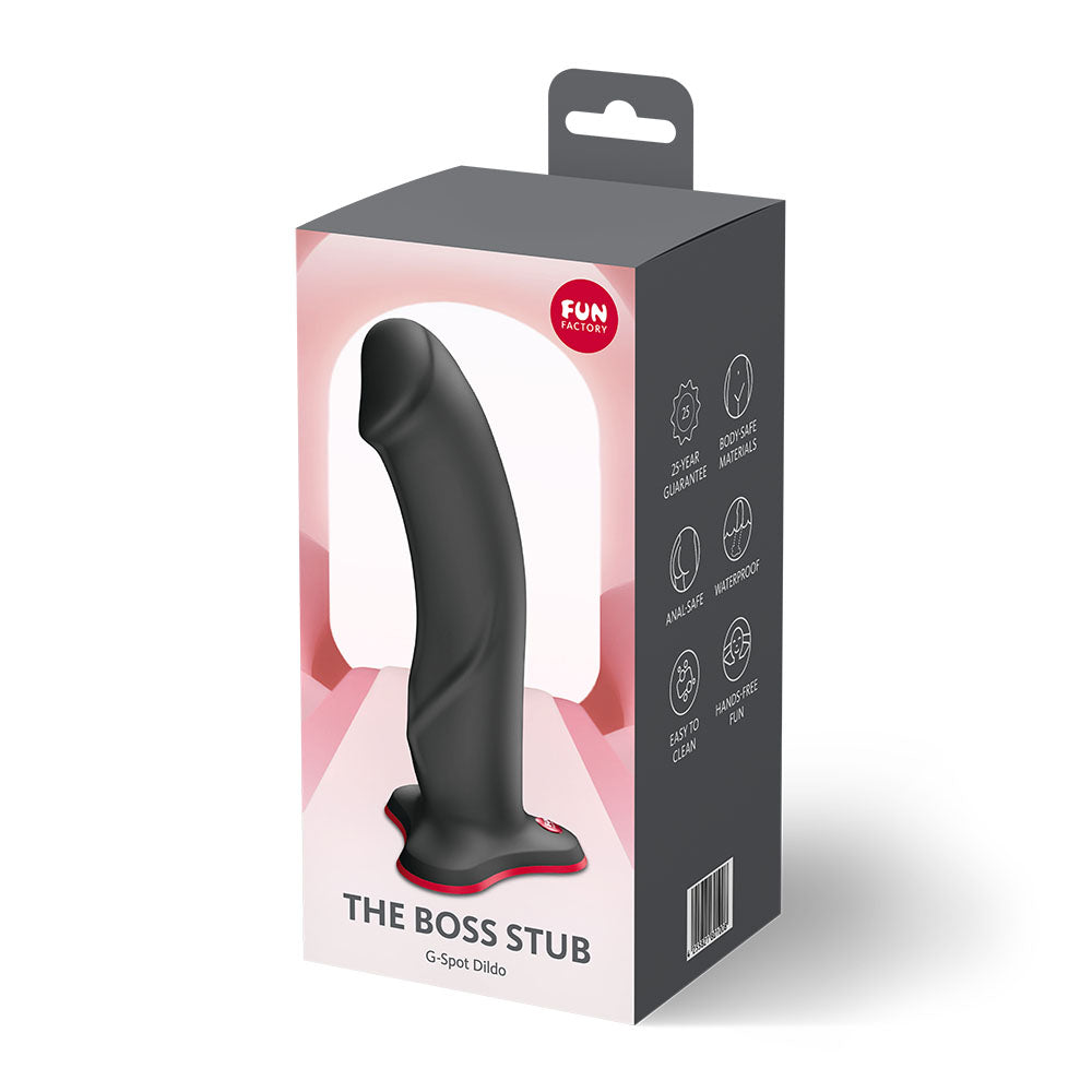 Fun Factory The Boss Stub – 17.8 cm Ergonomic G-Spot and Anal Dildo > Dildos > Neutral Dildos