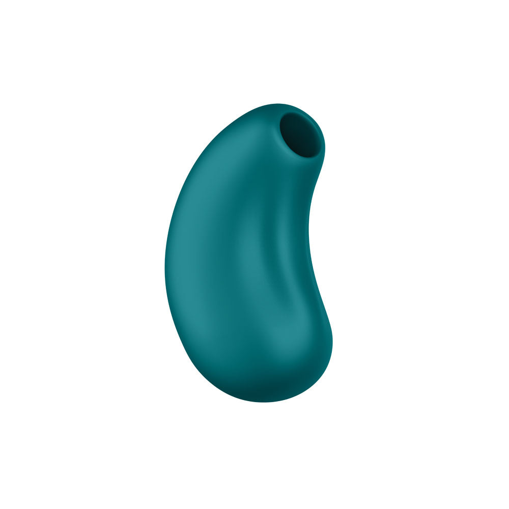 Fun Factory Cherie Bottle – USB Rechargeable Silicone Air Pulse Stimulator Green > Sex Toys For Ladies > Air Pulsation