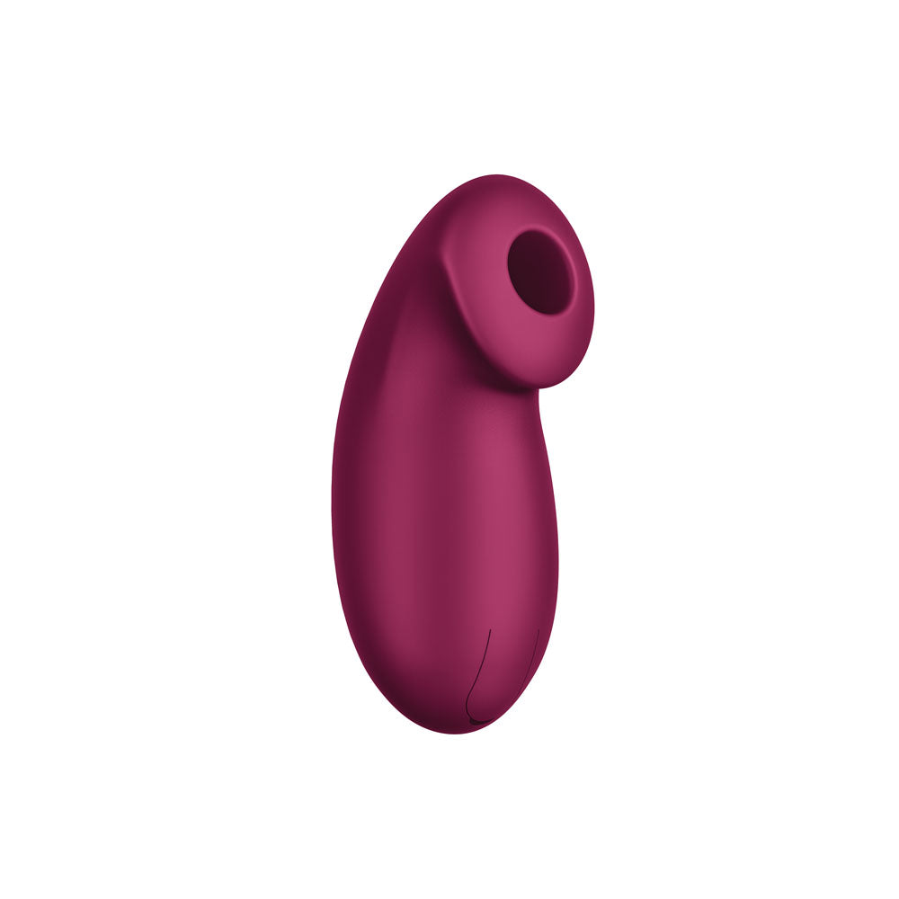 Fun Factory Desire – USB Rechargeable Air Pulse Stimulator Silicone Red > Sex Toys For Ladies > Air Pulsation