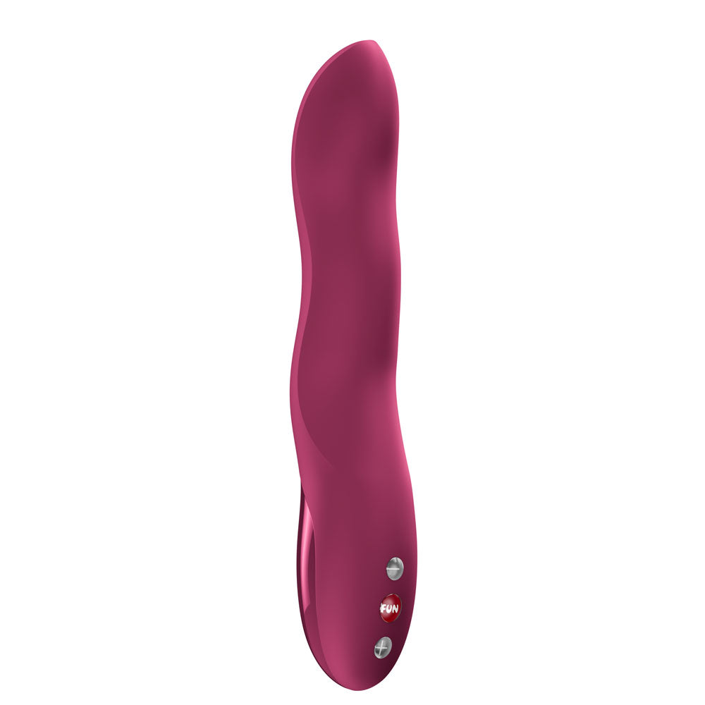 Fun Factory Stronic Wave – USB-C Rechargeable Thrusting Vibrator Red > Vibrators > Standard Vibrators