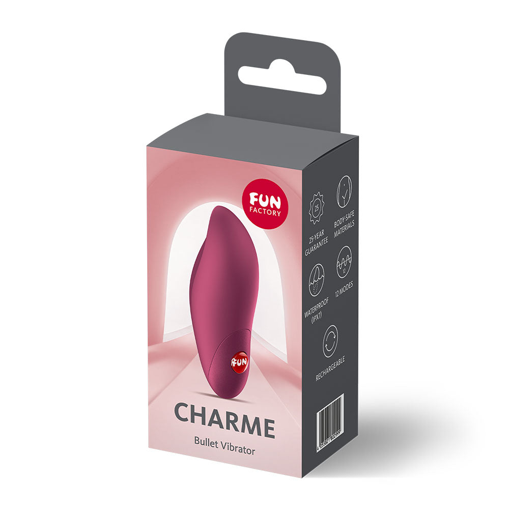 Fun Factory Charme – USB-C Rechargeable Silicone Clitoral Stimulator > Sex Toys For Ladies > Clitoral Vibrators and Stimulators
