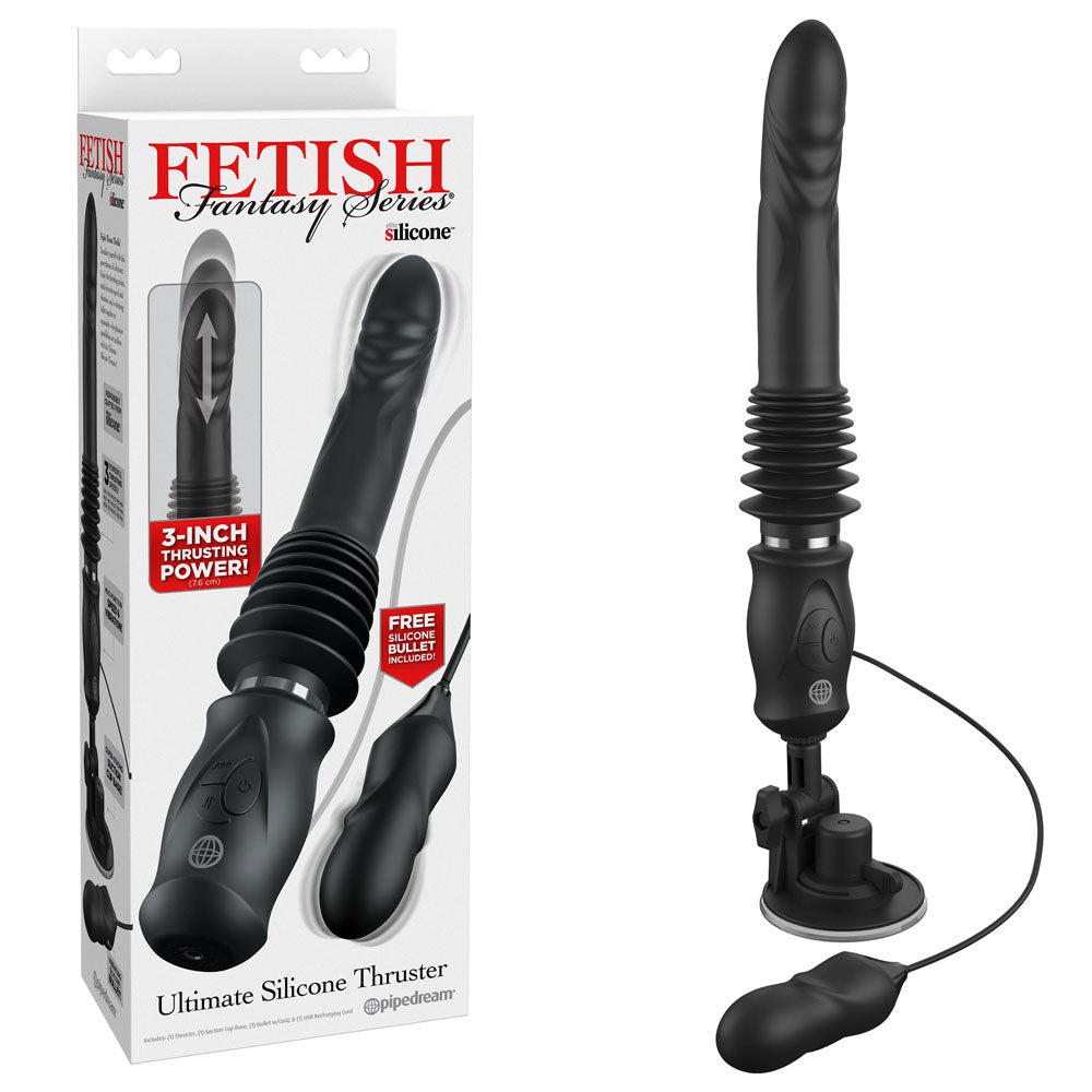 FFS Ultimate Silicone Thruster – Rechargeable Thrusting Vibrator > Dildos > Thrusting Dildos