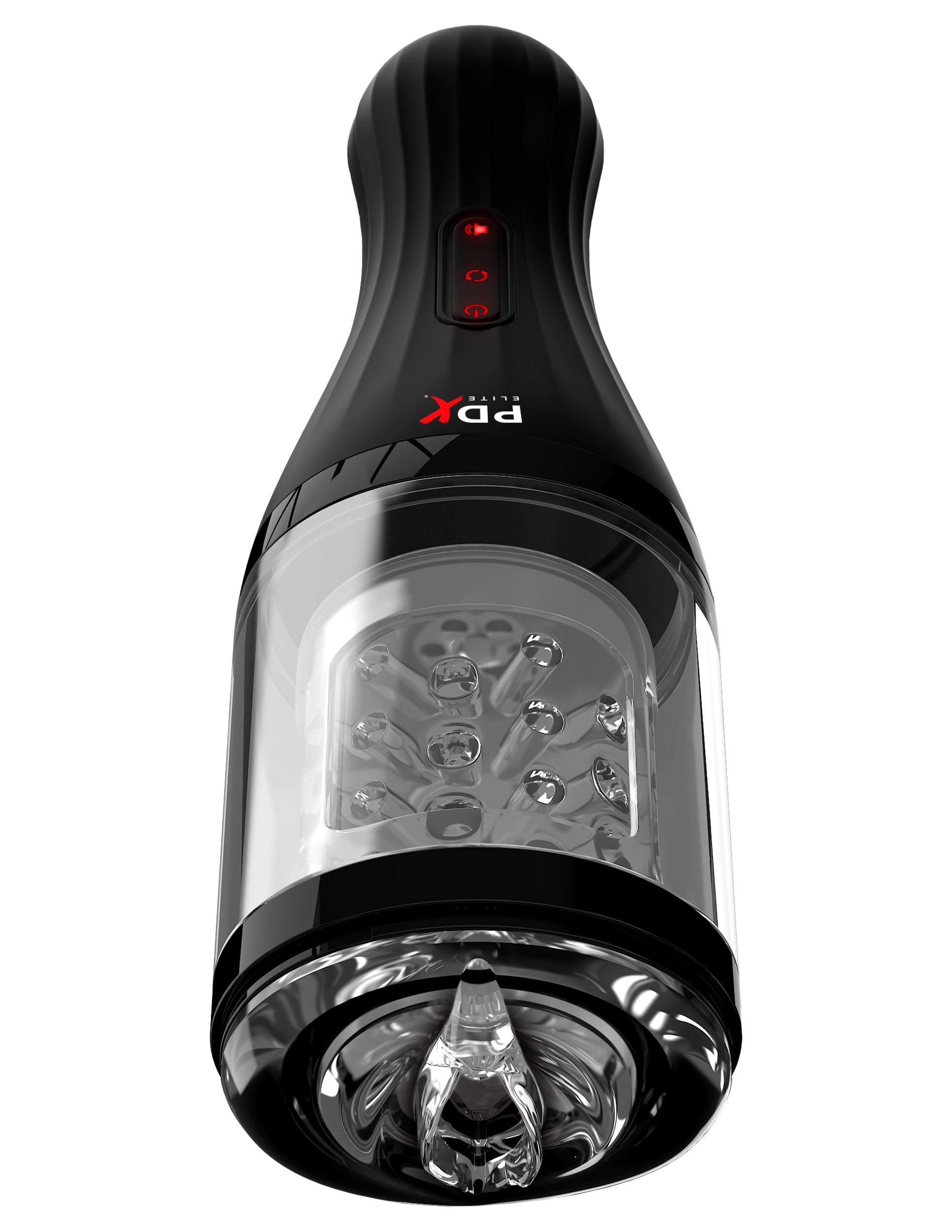 PDX Elite Talk Dirty Rotobator – USB Rechargeable Rotating 24.1cm Masturbator > Sex Toys For Men > Masturbators > Vibrating Main image