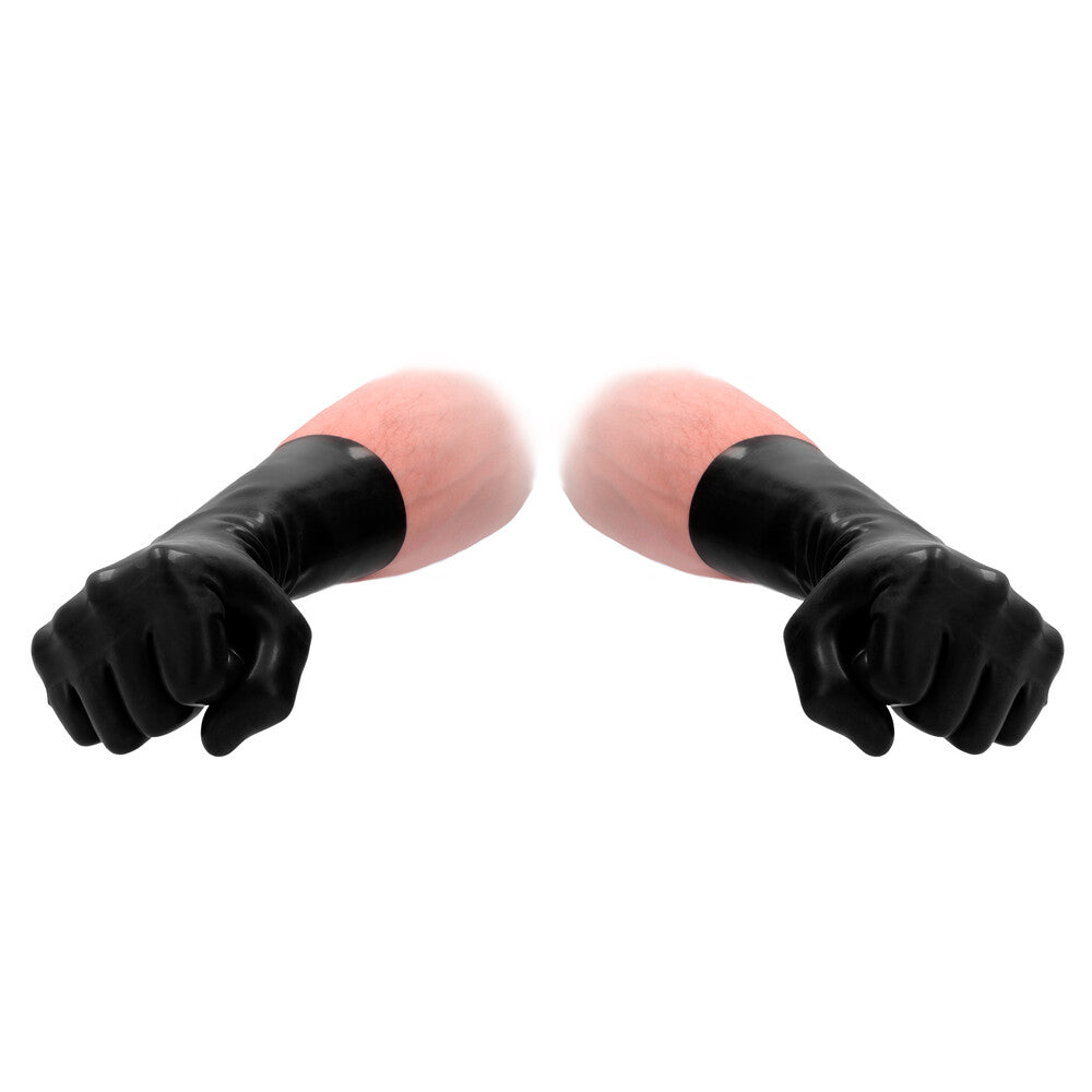 Fist It Short Latex Gloves – Unisex Hygienic Play Gloves > Bondage Gear > Sensory Gloves Main image