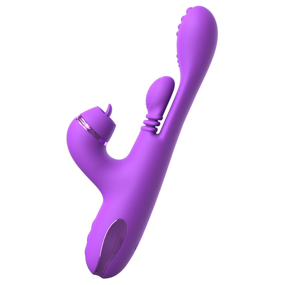 Fantasy For Her IntiMotion Pulse Pro 24 cm Swirling and Flicking Rabbit Vibrator > Vibrators > Ladies > Rabbit Multi Main image