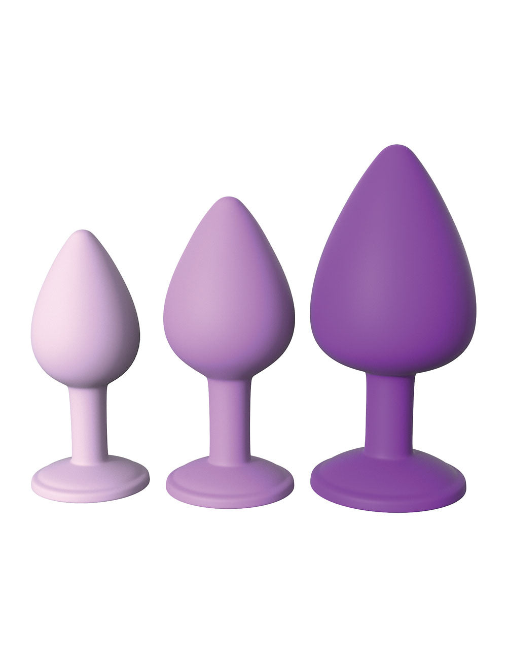 Fantasy For Her Little Gems Trainer Set – Set of 3 Sizes Anal Plugs > Anal Range > Butt Plug Kits Main image