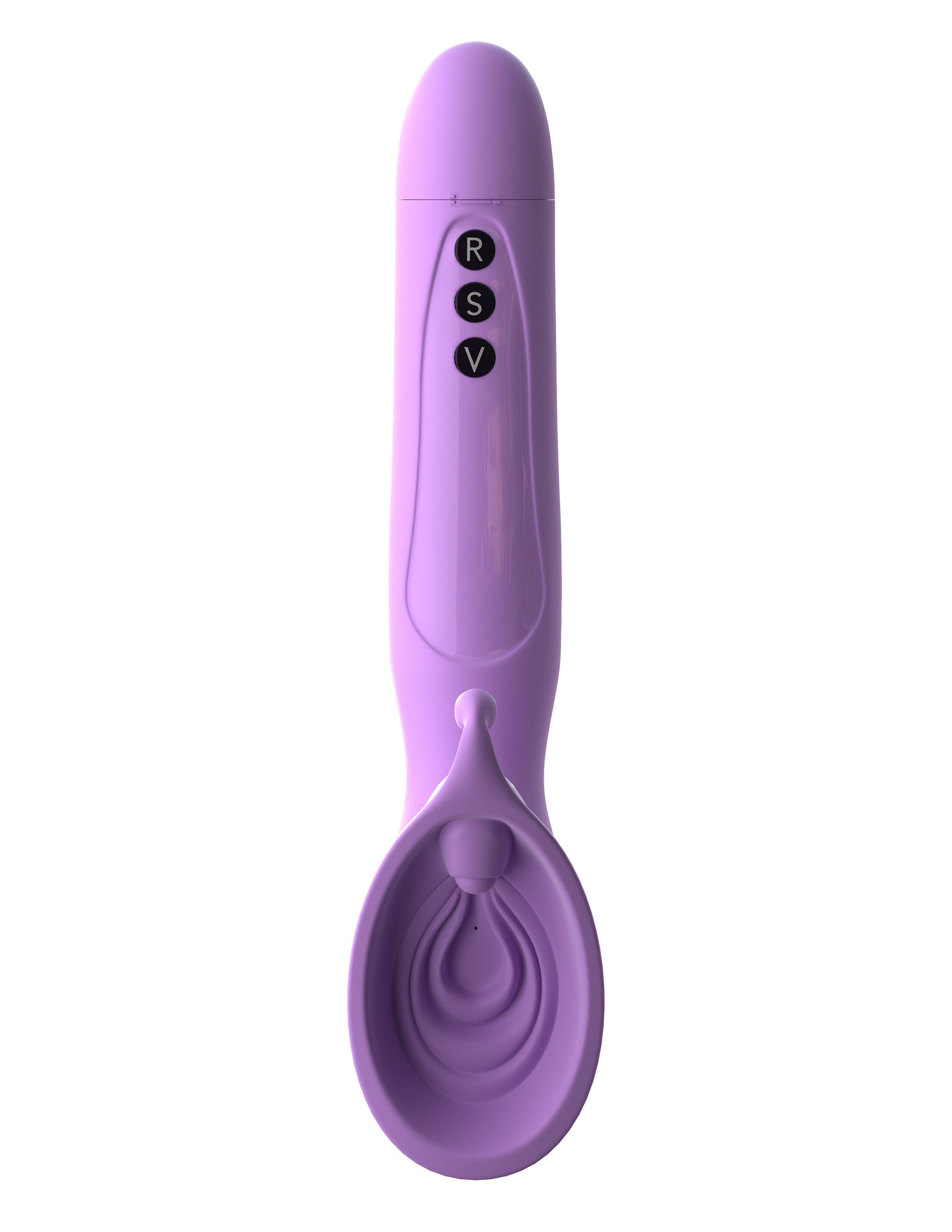 Fantasy For Her Vibrating Silicone Clit Pump With Suction STIMULATORS