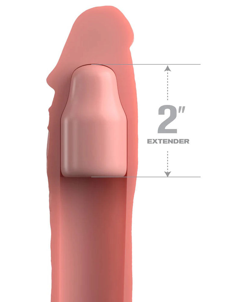 Fantasy X-Tensions Elite 6 Inch Extension Sleeve – Elite Silicone Penis Extension Sleeve > Sex Toys For Men > Penis Sleeves
