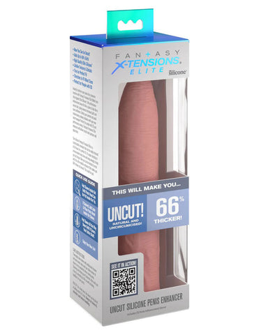 Fantasy X-Tensions Elite Silicone 7 Inch Penis Extension Sleeve SLEEVES