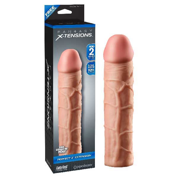 Fantasy X-tensions 2 Inch Extension – Penis Extension Sleeve > Sex Toys For Men > Penis Sleeves