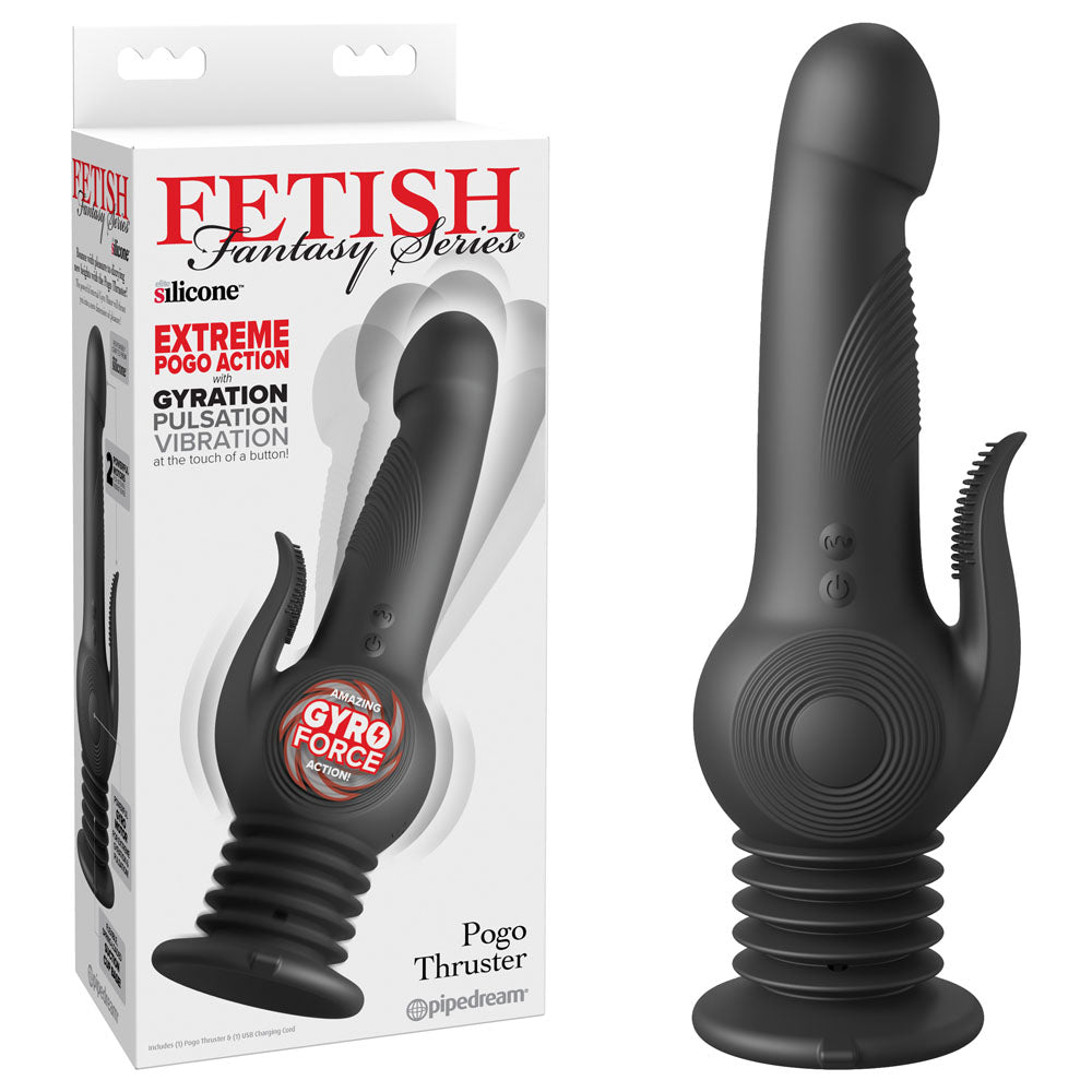 Fetish Fantasy Series Pogo Thruster 23.5 cm Gyrating Rabbit Vibrator VIBRATORS-RABBIT-MULTI