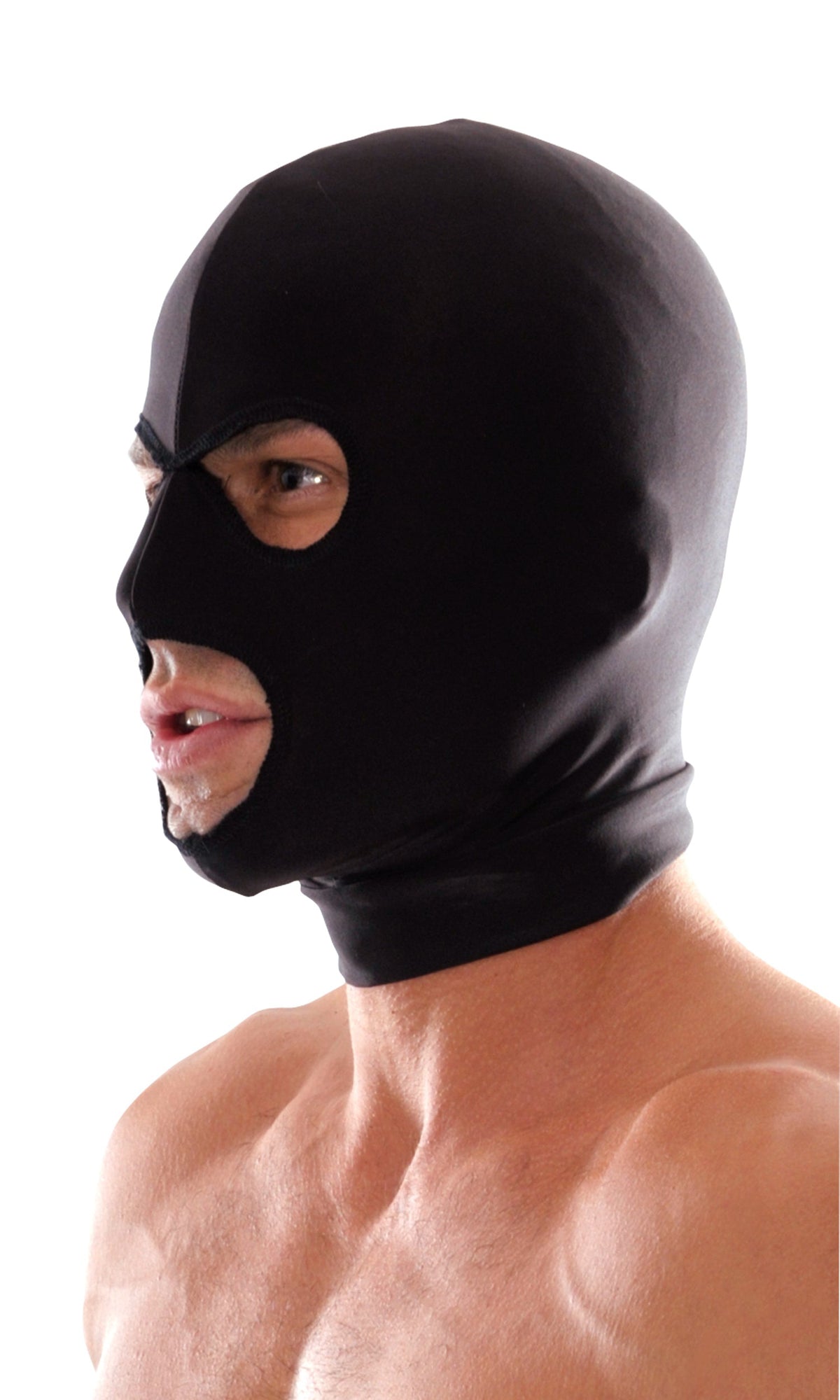 Fetish Fantasy Series Spandex 3-Hole Hood – Comfortable Lightweight Hood > Bondage Gear > Bondage Hoods