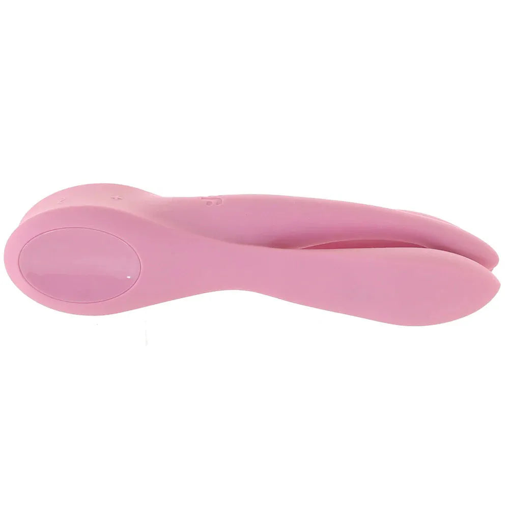 Satisfyer Threesome 1 Silicone Vibrator with Three Motors Targeted Stimulation > Sex Toys For Ladies > Clitoral Vibrators and Stimulators