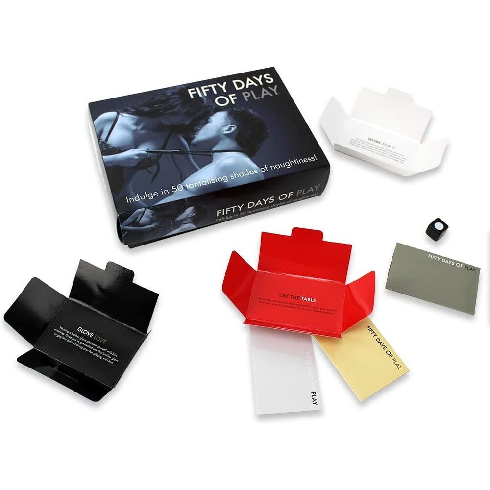 Fifty Days of Play Naughty Adult Game – Intimate Couples Game > Novelties > Board Games Main image