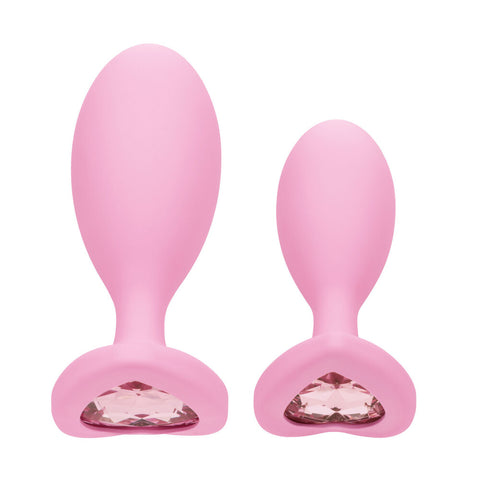First Time Crystal Booty Duo Butt Plugs > Anal Range > Butt Plug Kits