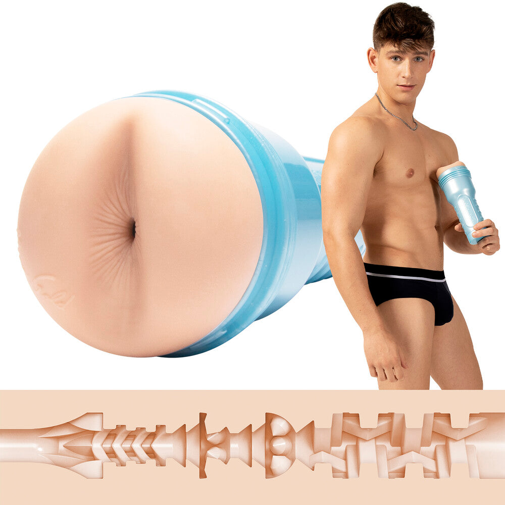 FleshJack Boys Reno Gold Golden Boy – Ultra-Realistic Male Masturbator Default Title > Sex Toys For Men > Masturbators > Manual