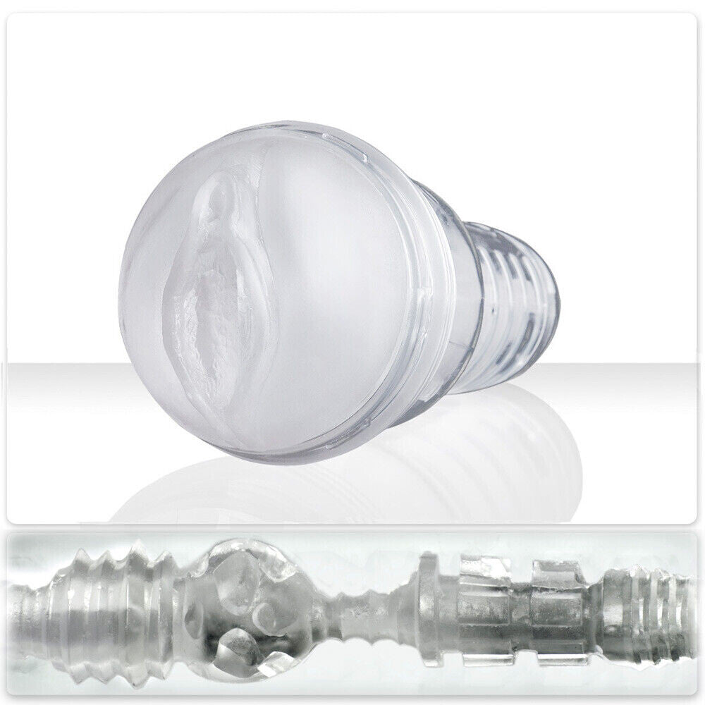 Fleshlight Ice Lady Crystal – Transparent SuperSkin Realistic Masturbator > Sex Toys For Men > Masturbators > Manual