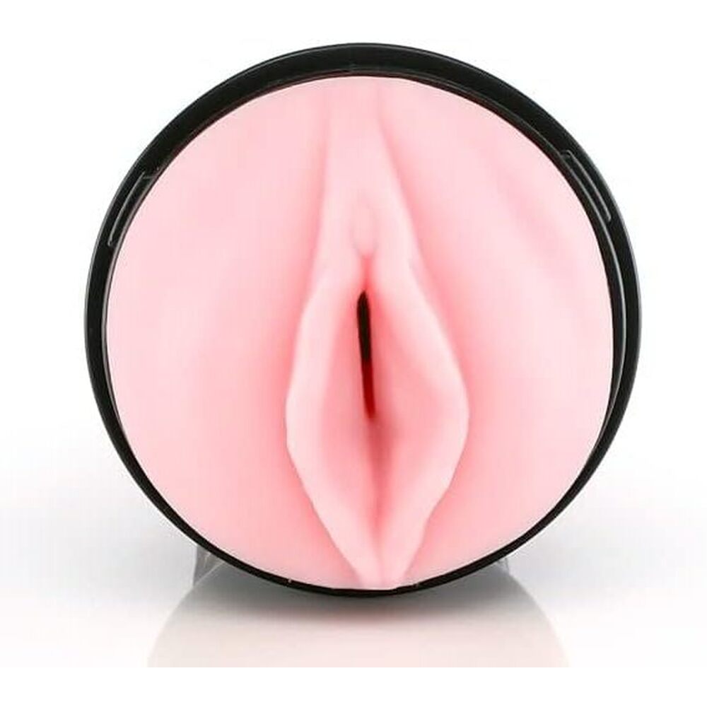 Fleshlight Pink Vagina Masturbator – Real Feel Silicone Sleeve Masturbator Secondary image
