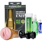 Fleshlight Stamina Training Unit Value Pack – Comprehensive Masturbator Kit > Sex Toys For Men > Masturbators > Manual