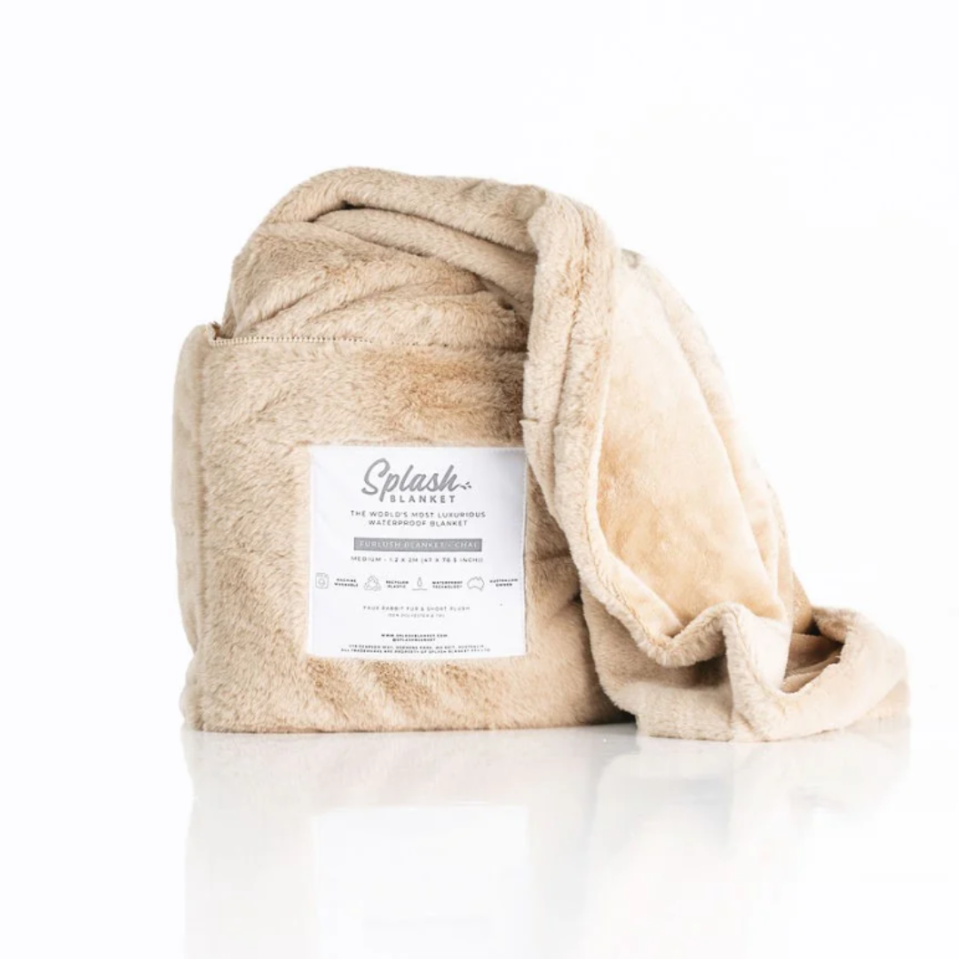 Furlush Splash Small Chai Waterproof Plush Cozy Blanket > Essentials > Splash Blankets