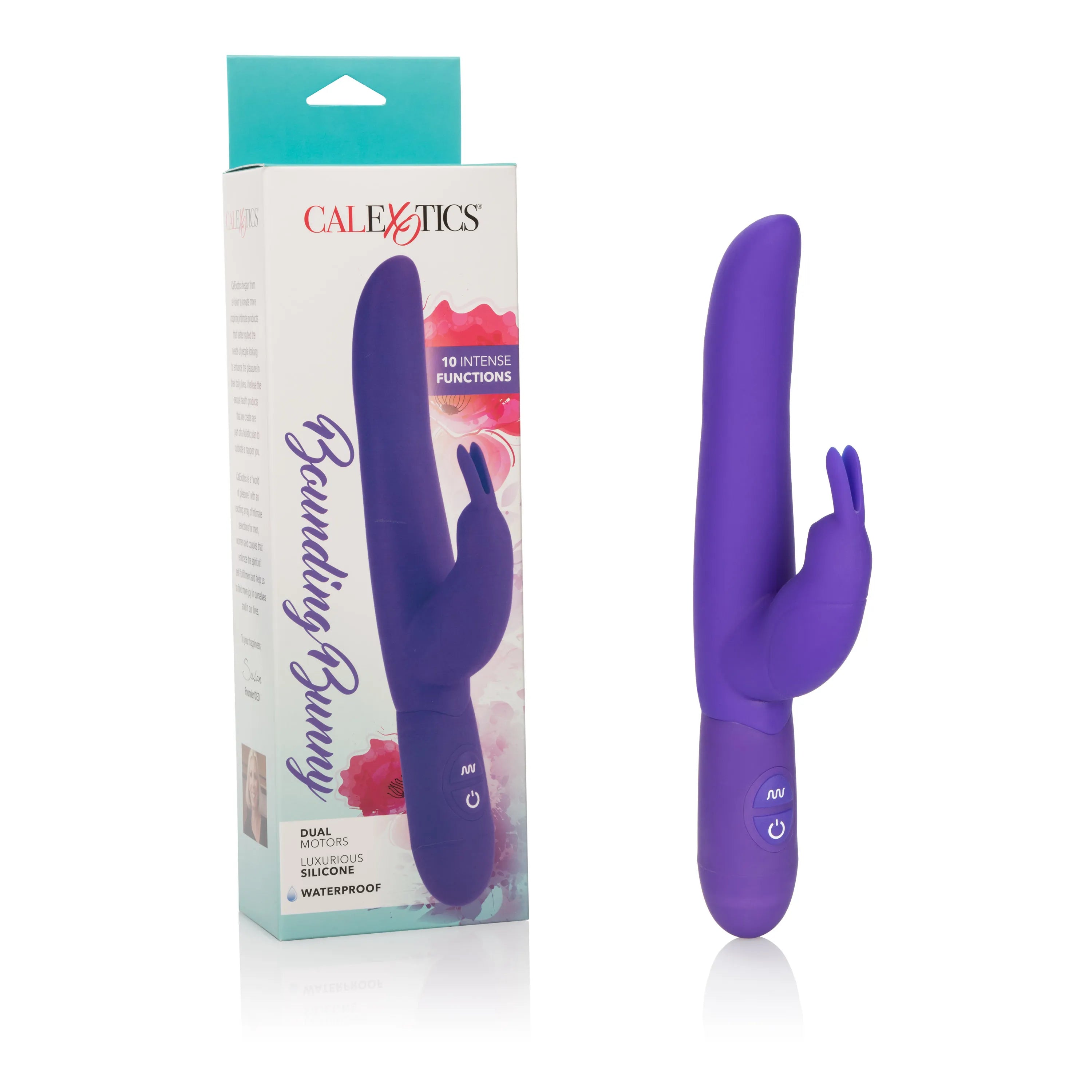 Posh Bounding Bunny 10-Function Silicone Slim Stimulator Vibrator > Vibrators > Ladies > Rabbit