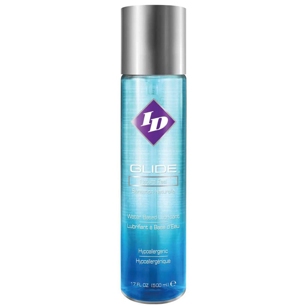 ID Glide Personal Lubricant 17 Ounce Smooth Long-Lasting Intimacy Gel Default Title Water Based Lube