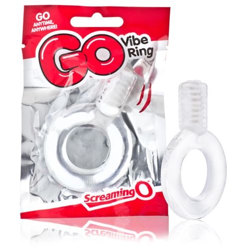 Screaming O Go Vibe Ring – Rechargeable Vibrating Stretch Cock Ring > Cock Ring > Vibrating