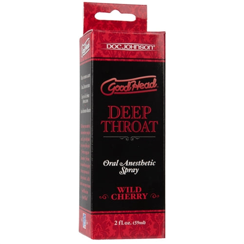 GoodHead Deep Throat Spray 59ml - Wild Cherry Secondary image