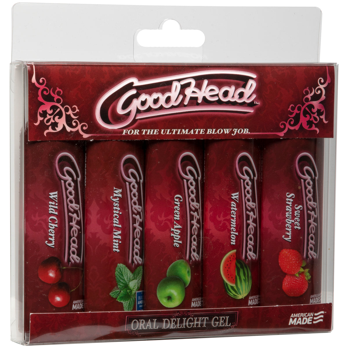 Goodhead Oral Delight Gel 1 Ounce 5 Pack 28g ea > Lube > Oral Gels & Sprays