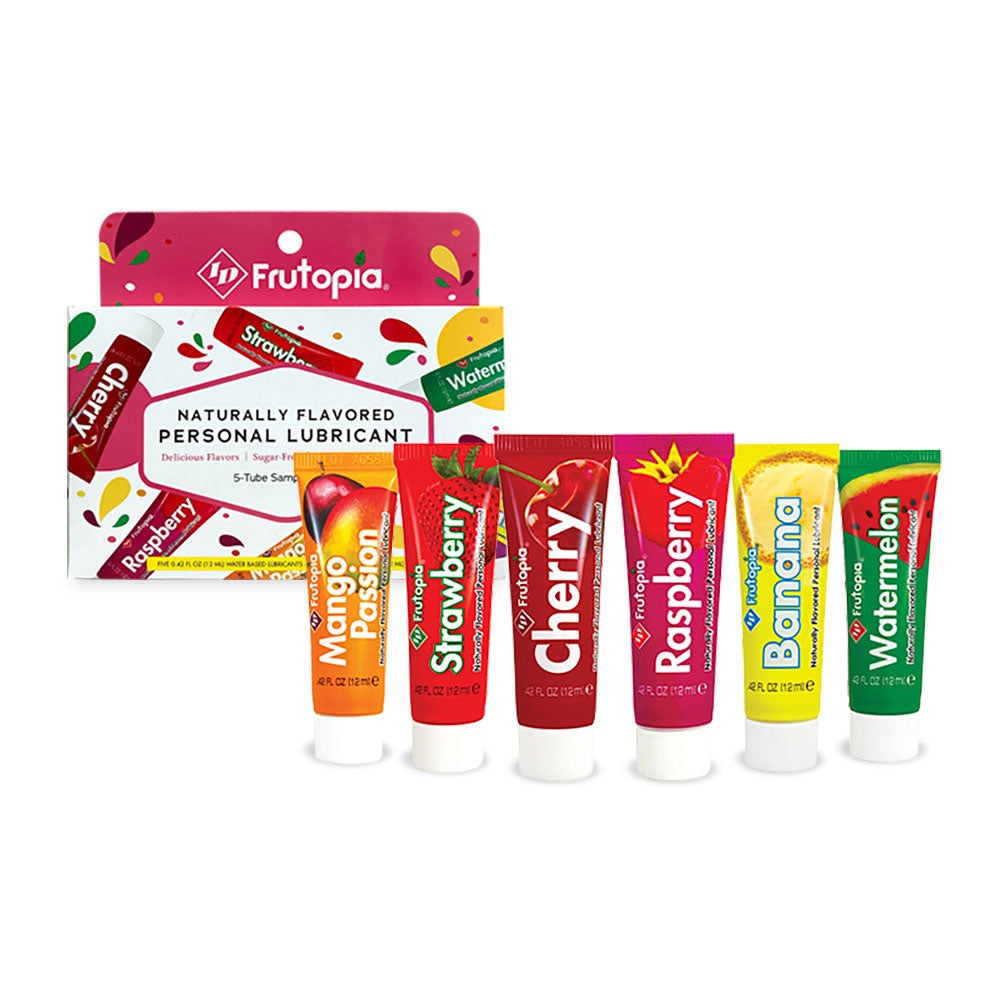 ID Frutopia Assorted 5 Tube Sampler Pack Default Title Flavoured Lube