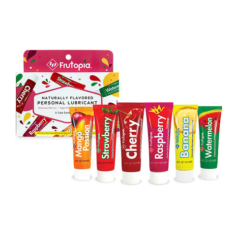 ID Frutopia Assorted 5 Tube Sampler Pack Default Title Flavoured Lube