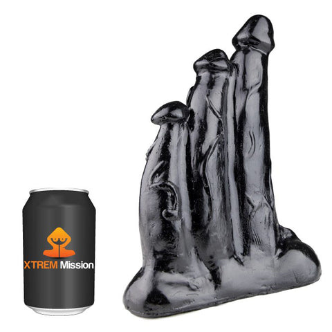 Xtrem Mission Triplicate Realistic Dildo 22cm Insertable > Sex Toys > Other Dildos