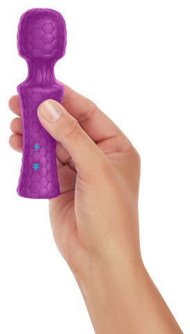 Ultra Wand Mini - Turquoise Purple Electric Massager