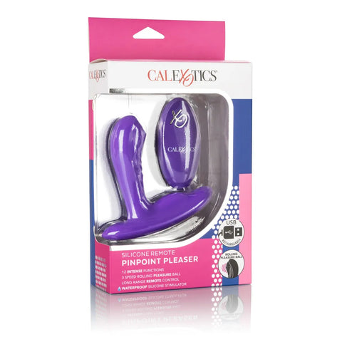 Silicone Remote Pinpoint Pleaser – Remote-Controlled Silicone Male Prostate Massager > Anal Range > Prostate Plugs