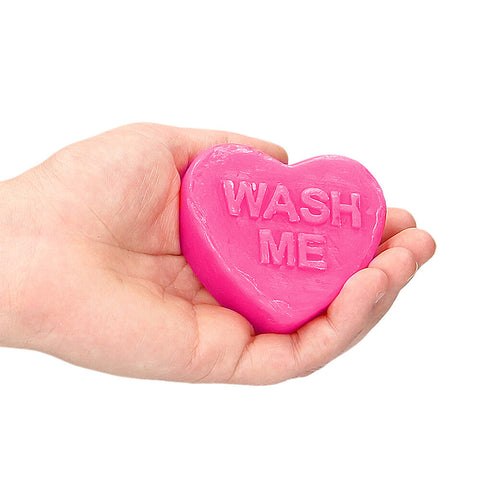 Heart Wash Me Soap Bar Novelty Soap