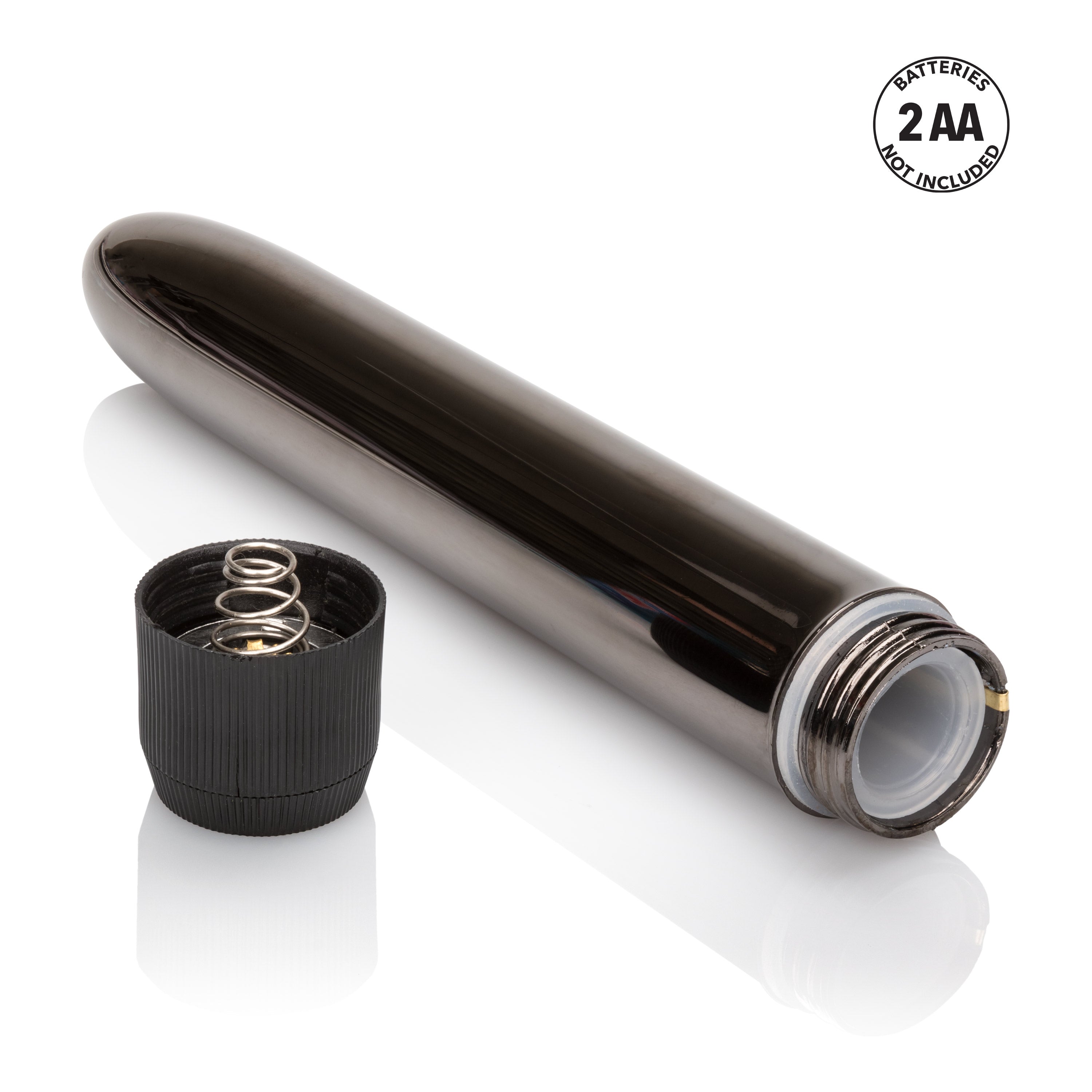 Colt Metal 6.25 Inch Multi-Speed Silver Vibrator – ABS Plastic Seamless Design Secondary image