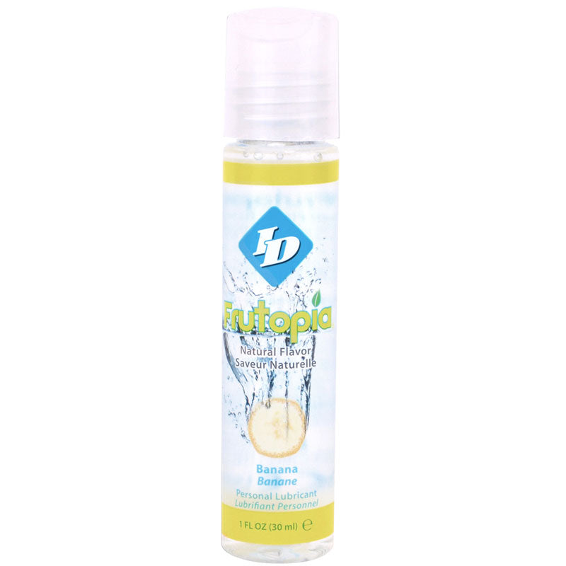 ID Frutopia Banana Personal Lubricant – Water-Based 30ml Lubricant > Lube > Flavoured