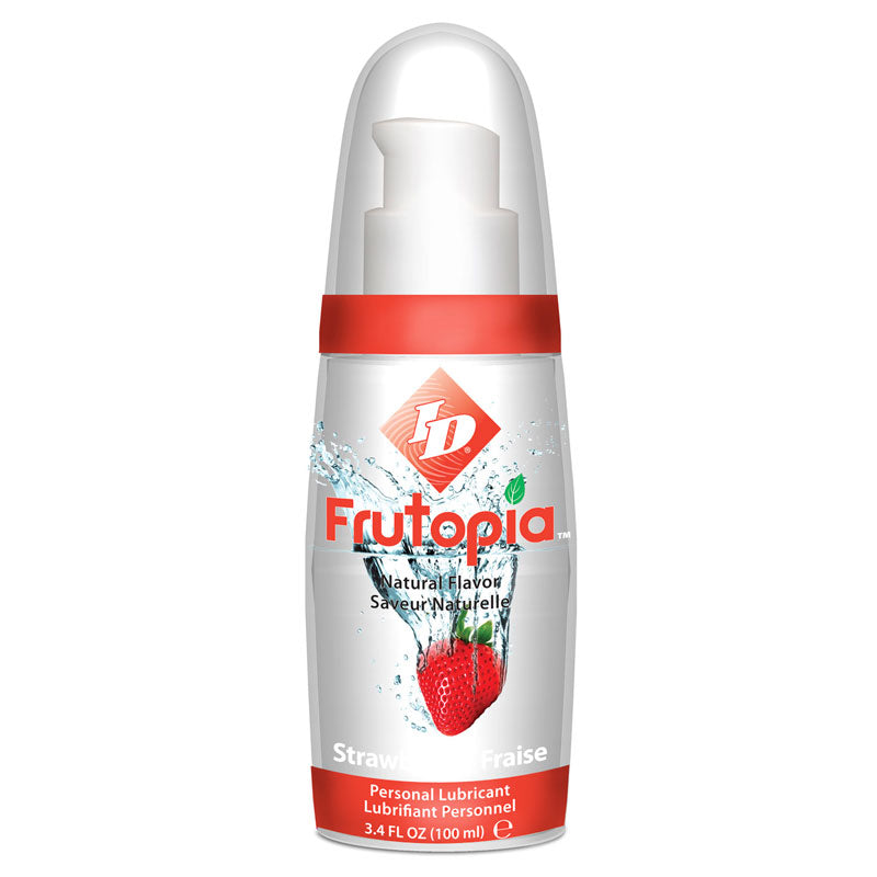 ID Frutopia Strawberry – Natural Water-Based Personal Lubricant 100ml > Lube > Flavoured