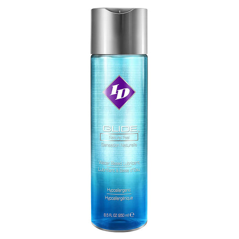 ID Glide Lubricant 8.5 Ounce Smooth and Silky Personal Intimacy Gel Water Based Lube