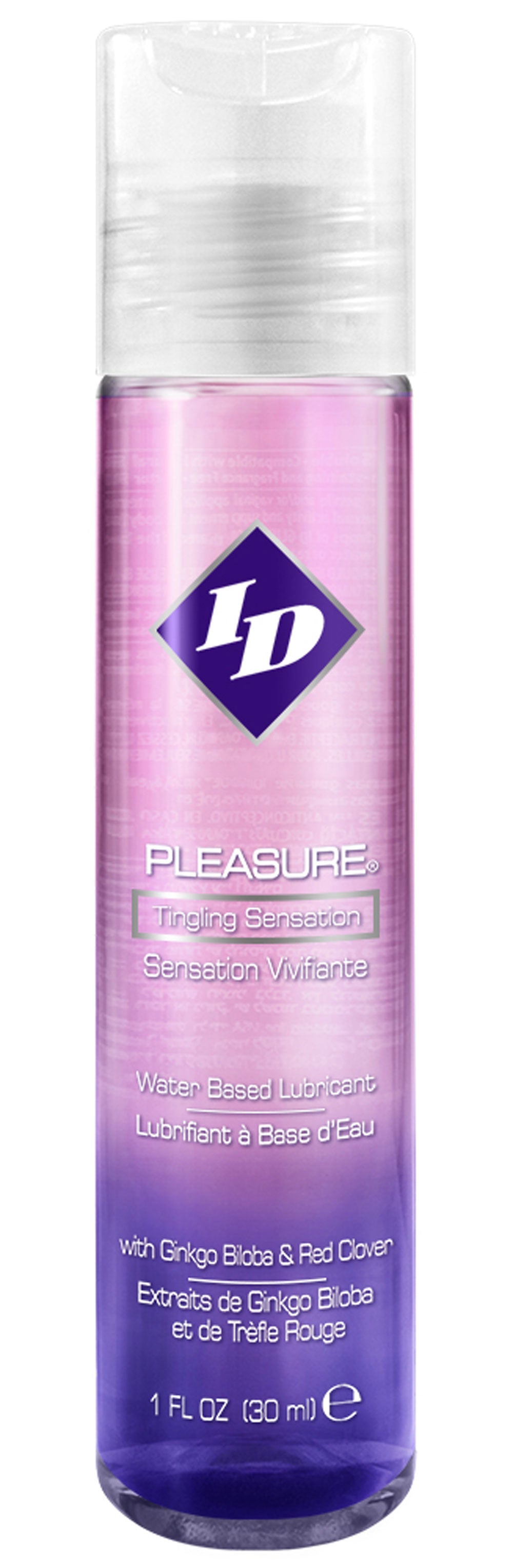 ID Pleasure 1 Ounce Water-Based Personal Lubricant with Natural Stimulants > Lube > Water Based