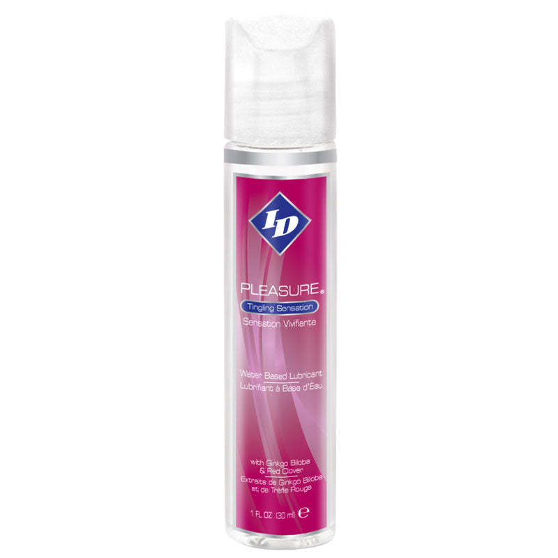 ID Pleasure 1 Ounce Water-Based Personal Lubricant with Natural Stimulants > Lube > Water Based